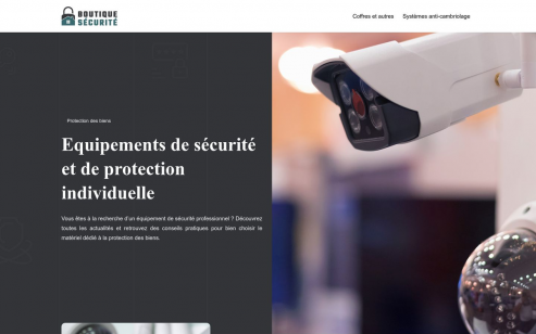 https://www.boutique-securite.com